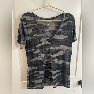 Lucky Brand Camo V-Neck T-Shirt